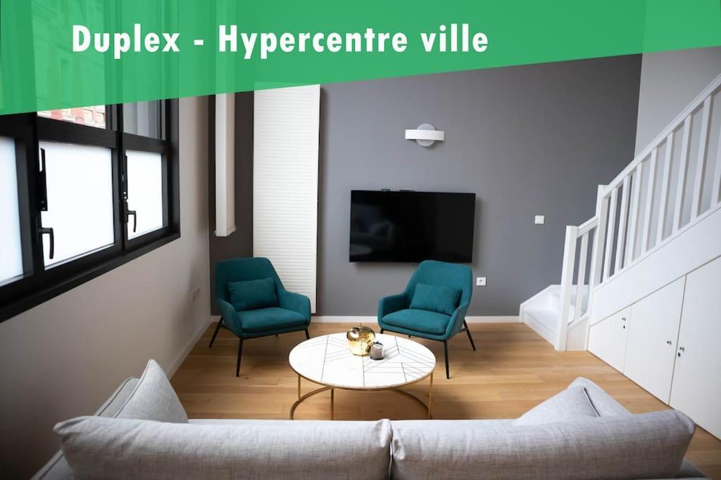 Superbe Duplex En Hypercentre Ville Амьен Экстерьер фото